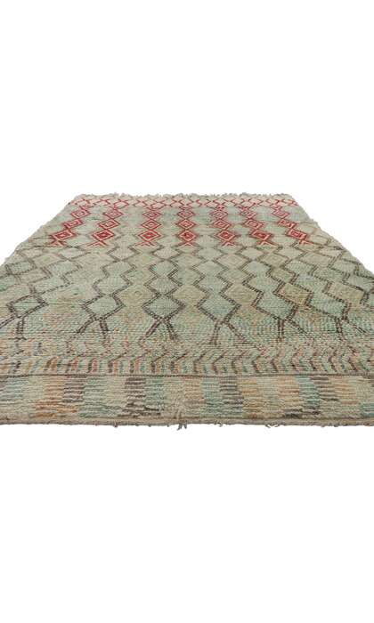 6 x 9 Vintage Moroccan Azilal Rug 21770