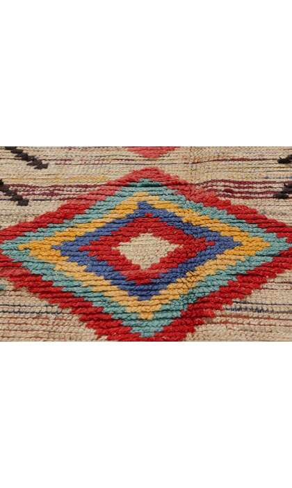 5 x 7 Colorful Vintage Moroccan Azilal Rug 21803