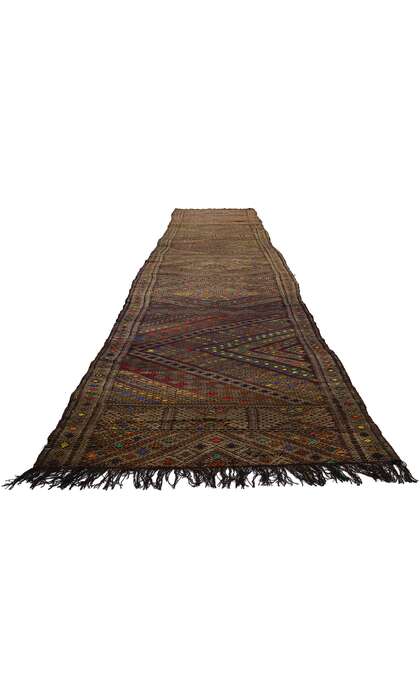 3 x 16 Vintage Zemmour Moroccan Kilim Rug 21845
