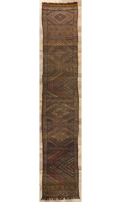 3 x 16 Vintage Zemmour Moroccan Kilim Rug 21845