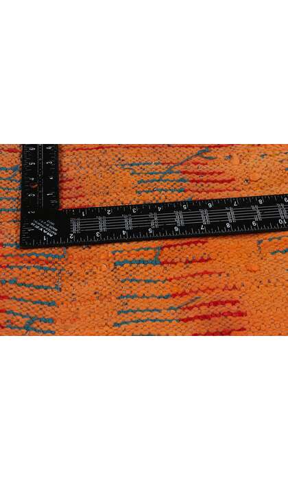 4 x 5 Vintage Red Boujad Moroccan Rug 21733