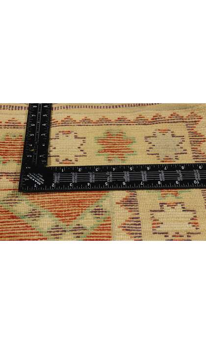 ​5 x 10 Vintage Brown Taznakht Moroccan Rug 21757