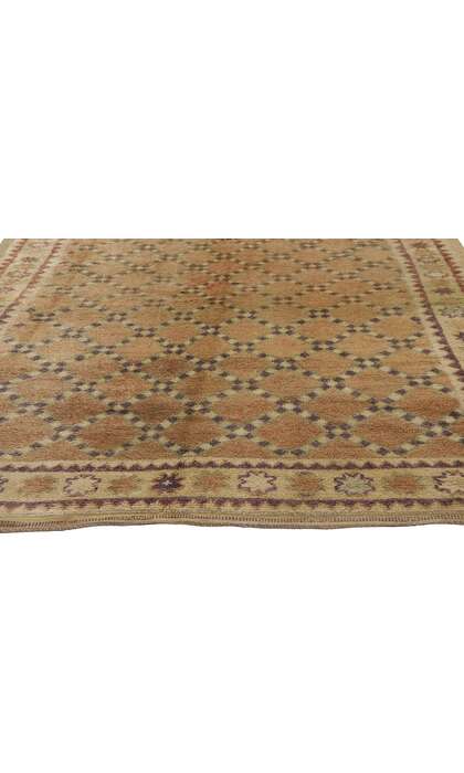​5 x 10 Vintage Brown Taznakht Moroccan Rug 21757
