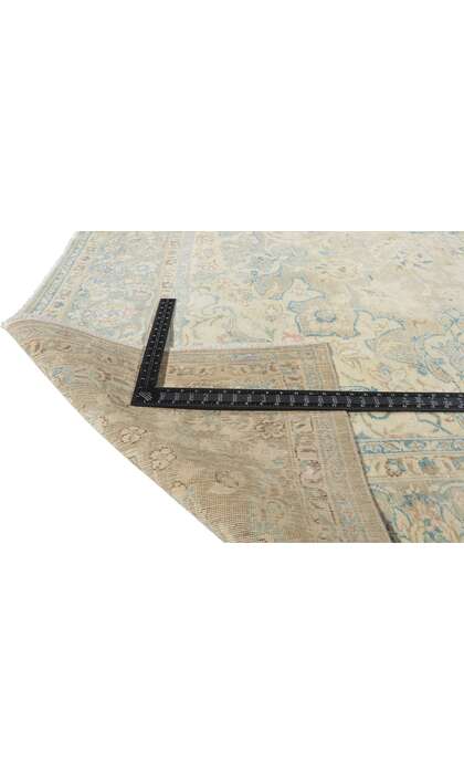 9 x 13 Vintage Persian Kashan Rug 61129