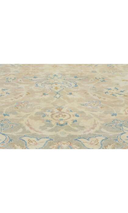 9 x 13 Vintage Persian Kashan Rug 61129