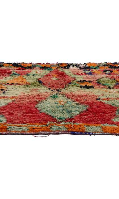 5 x 6 Vintage Boujad Moroccan Rag Rug 21787