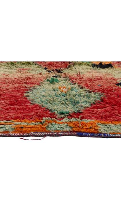 5 x 6 Vintage Boujad Moroccan Rag Rug 21787