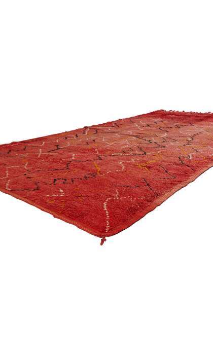 5 x 10 Vintage Red Talsint Moroccan Rug 21825