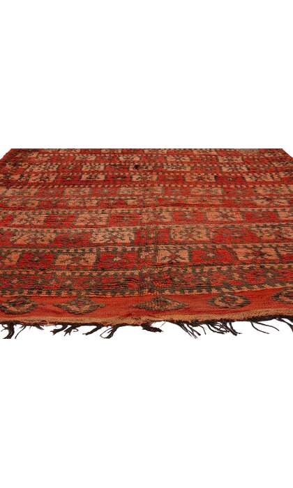 5 x 11 Vintage Red Talsint Moroccan Rug 21791