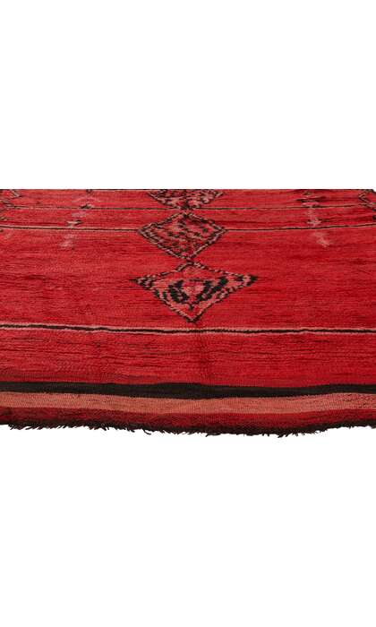 5 x 11 Vintage Red Talsint Moroccan Rug 21809
