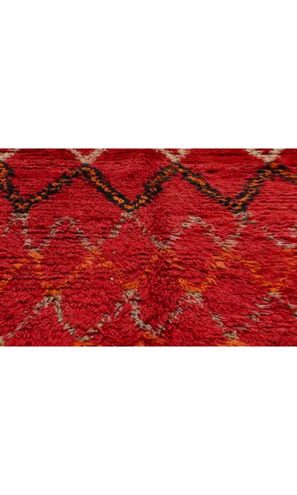 ​5 x 8 Vintage Red Talsint Moroccan Rug 21758