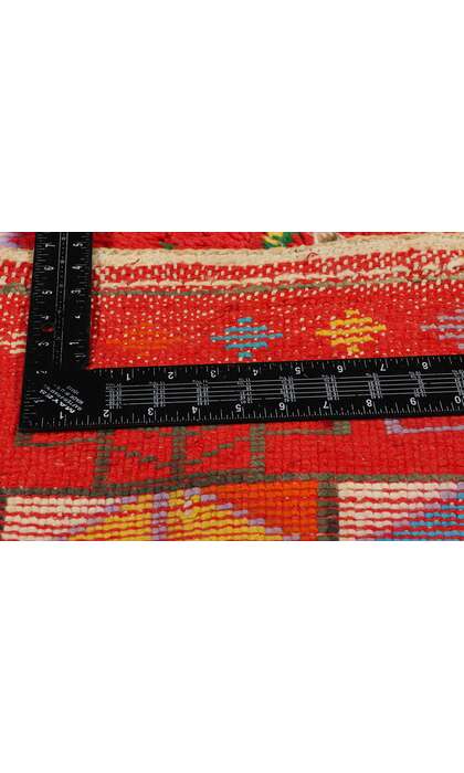 5 x 8 Vintage Red Boujad Moroccan Rug 21790