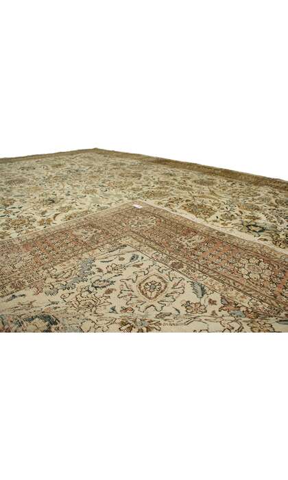 11 x 16 Vintage Persian Tabriz Rug 75613