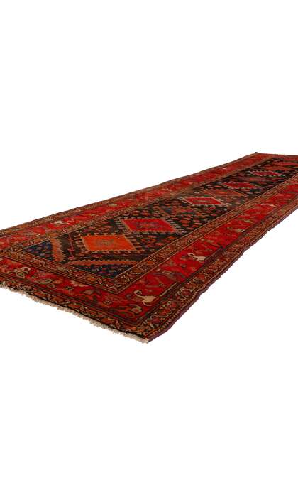 3 x 13 Antique Persian Azerbaijan Rug Runner 53875