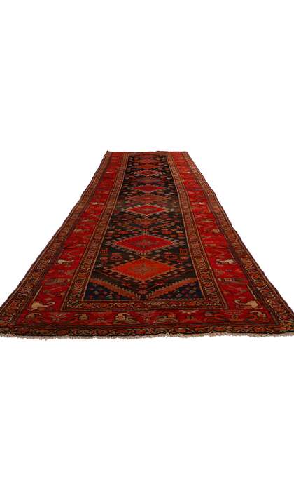 3 x 13 Antique Persian Azerbaijan Rug Runner 53875