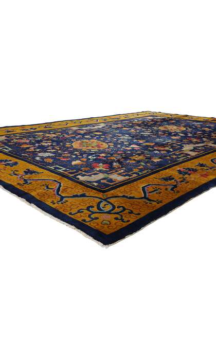 8 x 11 Antique Chinese Art Deco Rug 53874