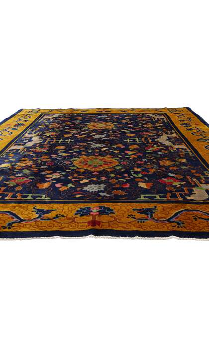 8 x 11 Antique Chinese Art Deco Rug 53874