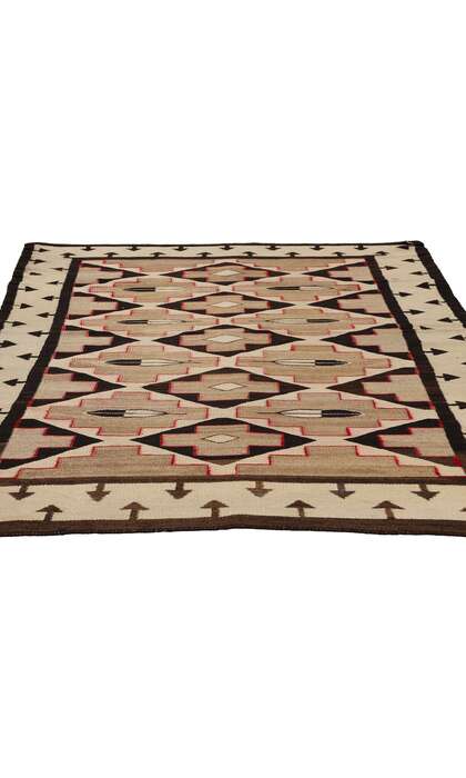 3 x 5 Antique Crystal Navajo Rug 78723