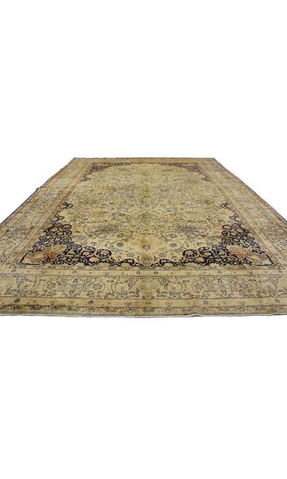 11 x 17 Oversized Antique Persian Kerman Rug 74229