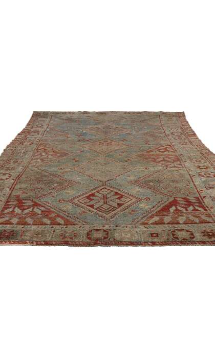 5 x 8 Antique Persian Shiraz Rug 52455