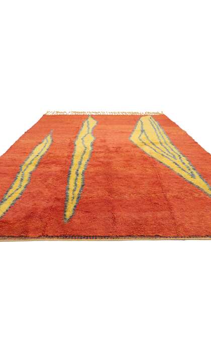 7 x 10 Modern Beni Mrirt Moroccan Rug 21055