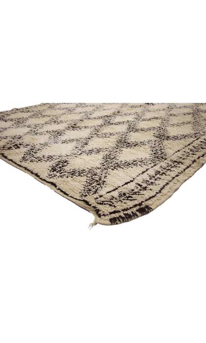 6 x 9 Vintage Moroccan Beni Ourain Rug 20737