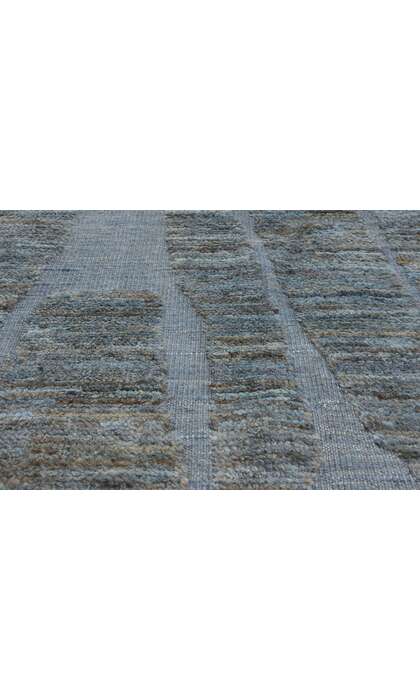 10 x 15 Biophilic Blue Moroccan High-Low Rug 81090
