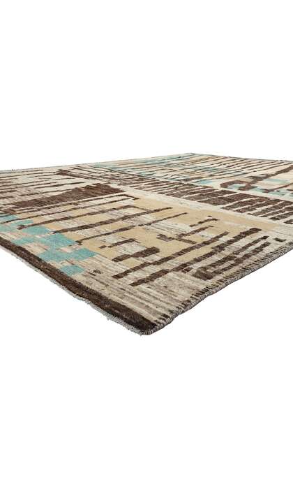12 x 15 Organic Modern Brutalist Moroccan Rug 81064