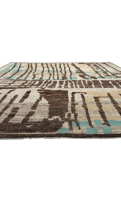 12 x 15 Organic Modern Brutalist Moroccan Rug 81064