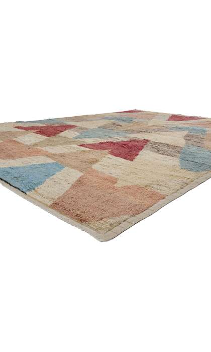9 x 12 Boho-Mid Mod Chevron Haven Moroccan Rug 81061