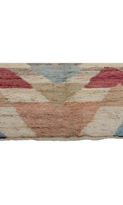 9 x 12 Boho-Mid Mod Chevron Haven Moroccan Rug 81061