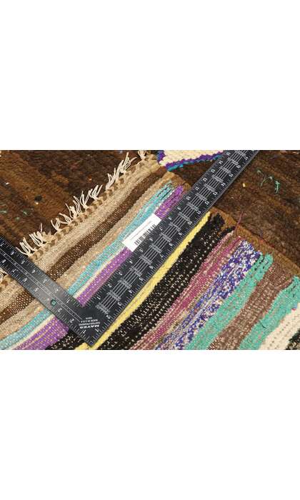 3 x 9 Vintage Brown Moroccan Rug 20582