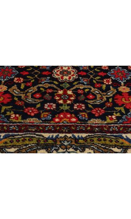 4 x 18 Antique Persian Garrus Bijar Rug Runner 53876