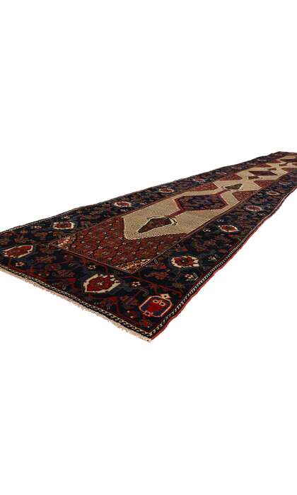 3 x 21 Vintage Persian Malayer Rug Runner 53877