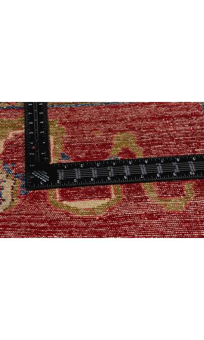 3 x 17 Vintage Red Turkish Oushak Rug Runner 53870