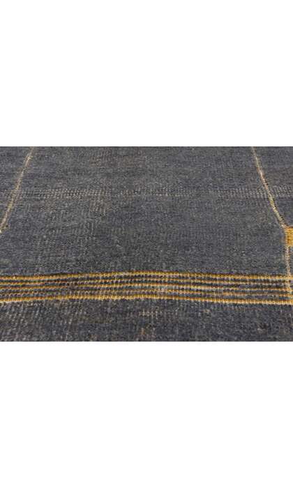 9 x 12 Modern Brutalist Moroccan High-Low Rug 81058