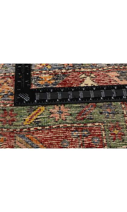 3 x 16 Vintage Persian Karaja Heriz Rug Runner 53872