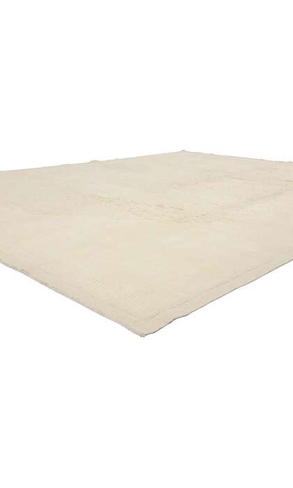 8 x 10 Organic Modern Ivory Moroccan Rug 81087