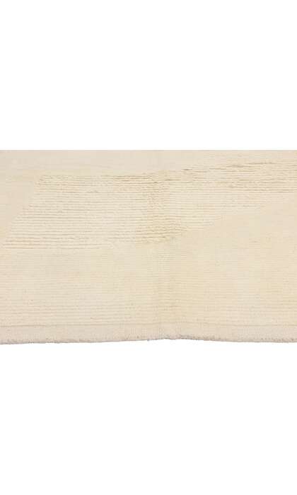 8 x 10 Organic Modern Ivory Moroccan Rug 81087