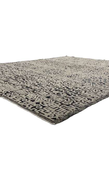 8 x 10 Modern Geometric Moroccan High-Low Rug 81085