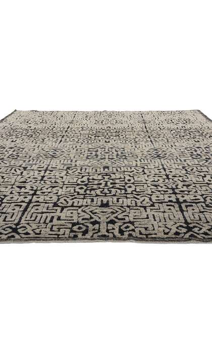 8 x 10 Modern Geometric Moroccan High-Low Rug 81085