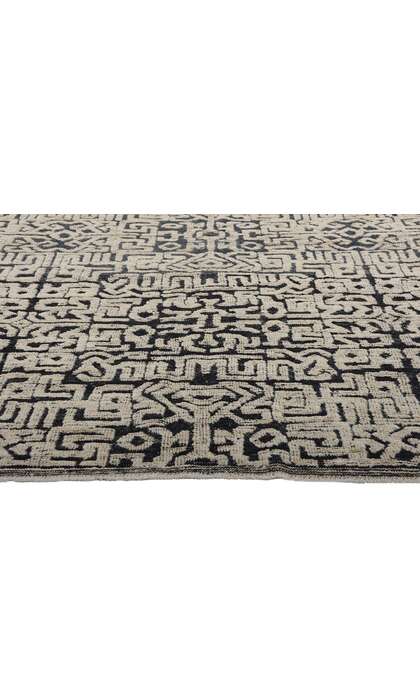 8 x 10 Modern Geometric Moroccan High-Low Rug 81085