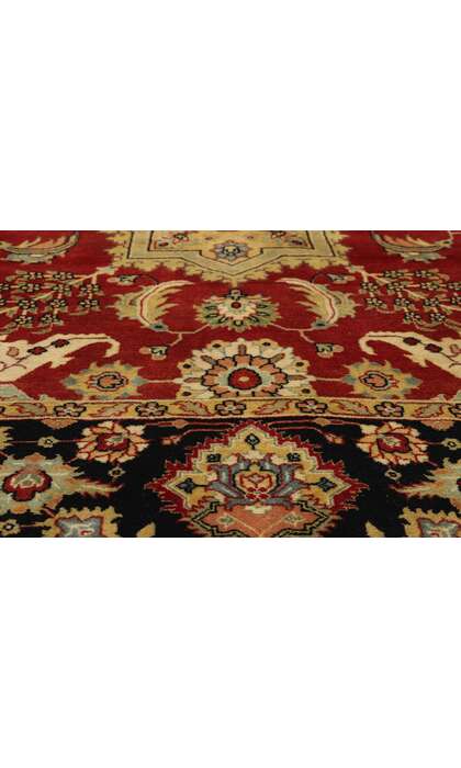 9 x 12 Vintage Modern Indian Mogul Rug 787369 x 12 Vintage Modern Indian Mogul Rug 78736