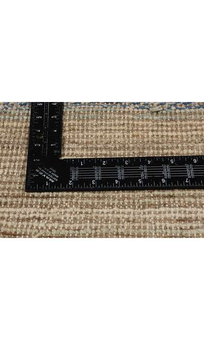 9 x 11 Modern Boho Tonal Striped Moroccan Rug 81078