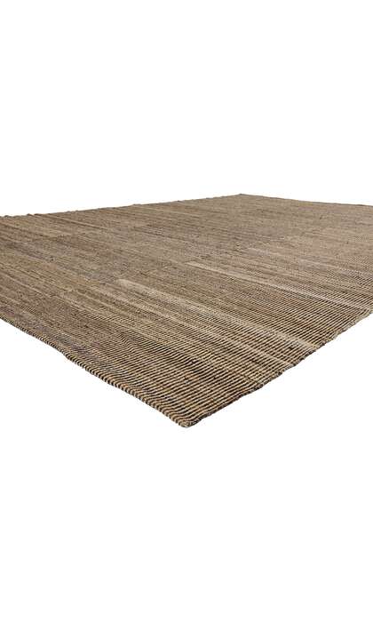10 x 14 Modern Neutral Earth-Tone Kilim Rug 81101