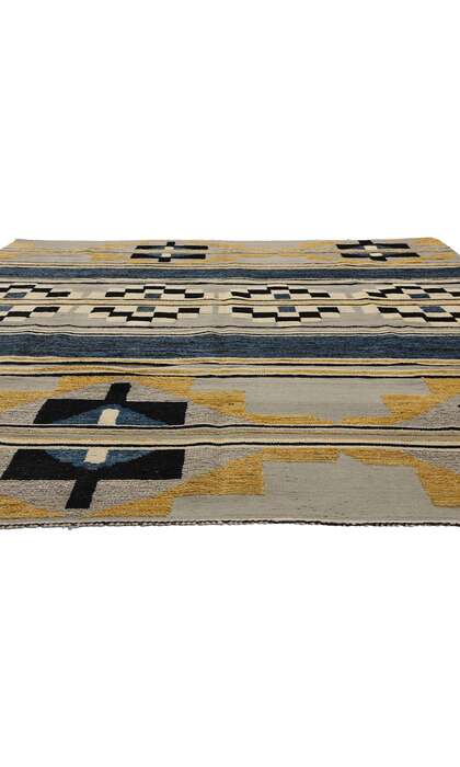 8 x 11 Southwest Modern Moroccan High-Low Rug 81056