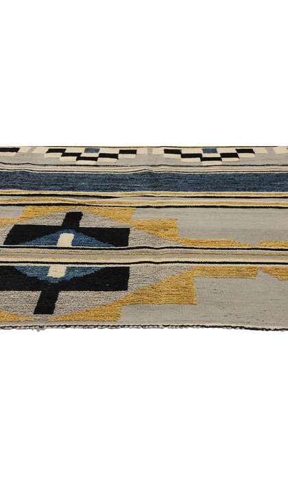 8 x 11 Southwest Modern Moroccan High-Low Rug 81056