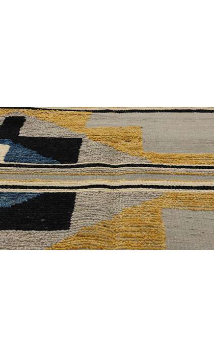 8 x 11 Southwest Modern Moroccan High-Low Rug 81056
