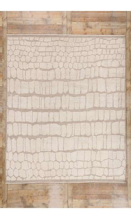 8 x 10 Organic Modern Moroccan High-Low Rug 81084