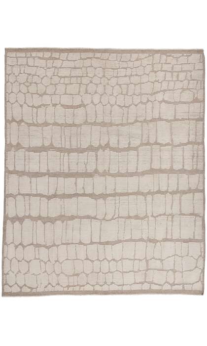 8 x 10 Organic Modern Moroccan High-Low Rug 81084